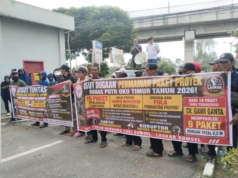 Indikasi Korupsi Menguat, Forum Bersama LAKI-LASKAR Minta Kejati Sumsel Selidiki Proyek UIN dan PUTR OKU Timur