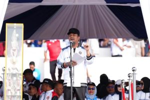 Pembukaan Porsenijar PGRI di Kabupaten Sidenreng Rappang di buka oleh Gubernur Sulawesi Selatan