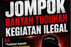 KLARIFIKASI Jompok Bantah Tuduhan Kegiatan Ilegal, Sebut Pemberitaan Tidak Berdasar