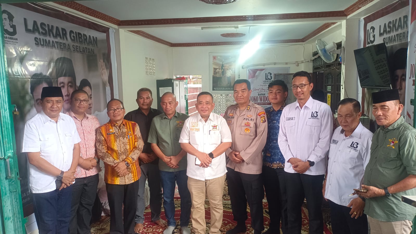 BPI KPNPA RI Sumsel Rayakan HUT ke-23 dengan Resmikan Sekretariat Laskar Gibran dan Santuni Panti Asuhan