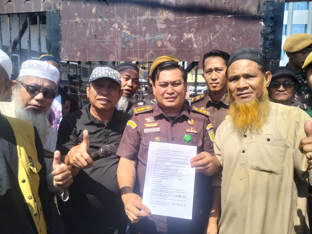 Massa Aksi (KMPTN) Desak Dugaan Pelanggaran Etik Advokat Diproses, Sampaikan Empat Tuntutan di Makassar