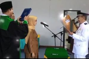 Pemdes Bugasur Kedaleman Lantik Kaur Perencanaan Baru, Perkuat Pembangunan Desa yang Transparan
