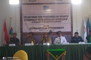 Ainun Parma Ferdiani Resmi Dilantik sebagai Kaur Perencanaan Desa Bugasur Kedaleman, Siap Perkuat Pembangunan Desa