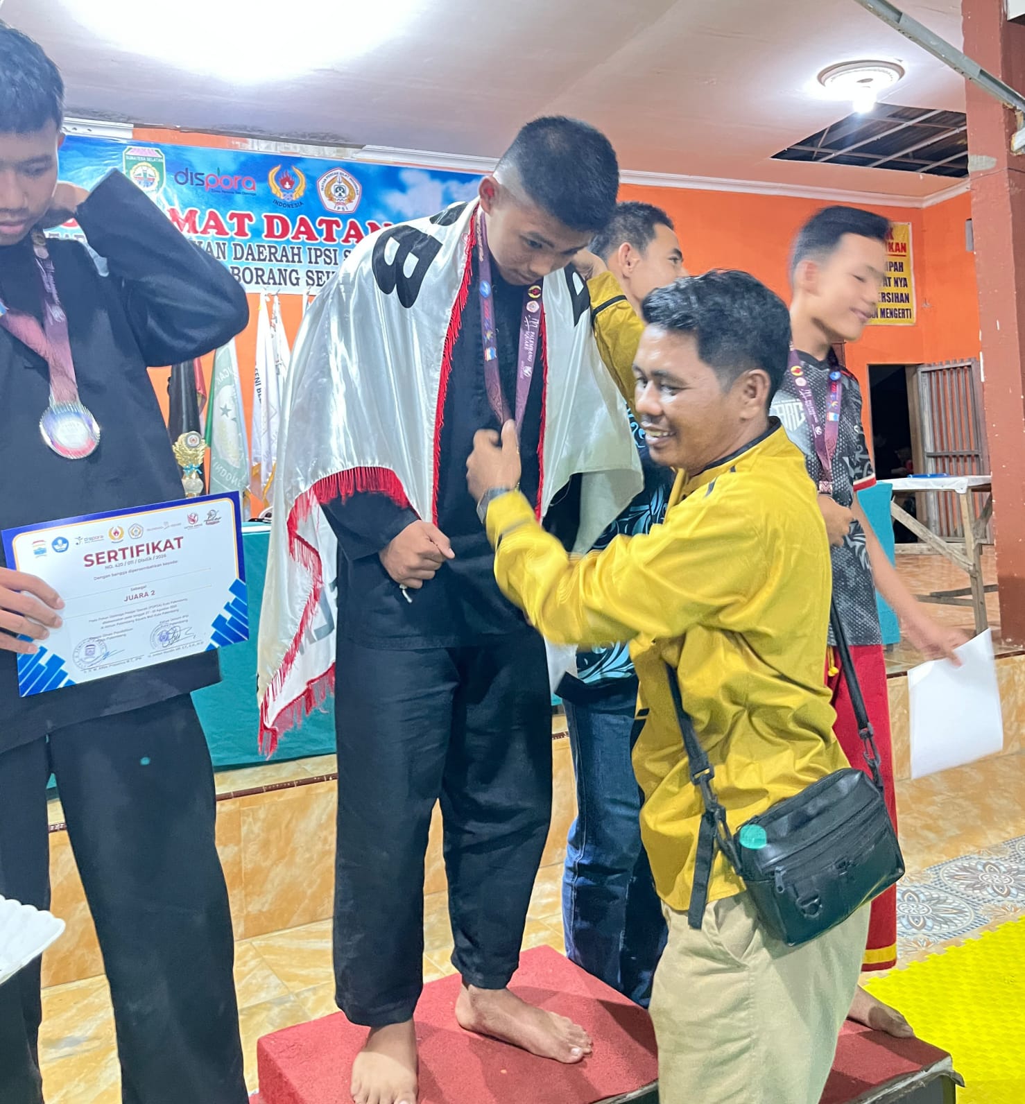 Cetak Atlet Berprestasi, Paku Bumi Cimande Bawa Pulang 8 Medali Seleksi POPDA Kota Palembang
