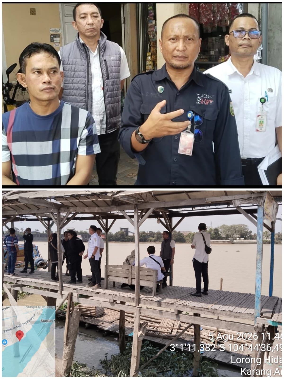 Tindak Lanjut Aspirasi Warga Karang Anyar, DLH Sumsel dan DLH Kota Palembang Lakukan Identifikasi Dugaan Dampak Debu Batu Bara