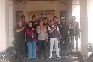 Perkuat Sinergitas, PAC Forum Cakar Sriwijaya Kecamatan Sako Audiensi ke Polsek Sako
