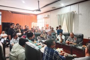 Atasi Abu dan Jalan Rusak di Pematang Cengal, DPRD Langkat Janjikan 1 Km Aspal, EMP Gebang Bantu 200 Truk Sertu