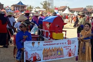 Karnaval Kecamatan Tellulimpoe Berlangsung Meriah, Bupati Sidrap Apresiasi Perubahan Wajah Kecamatan