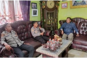 Kapolsek Muara Kuang Ajak Kades Sukananti Aktif Cegah Karhutla