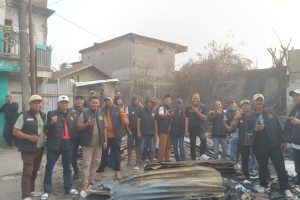 Solidaritas untuk Korban Kebakaran, DPP Forum Cakar Sriwijaya Turun Langsung ke Lawang Kidul