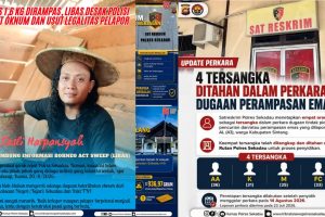 Emas 1,6 Kg Dirampas, LIBAS Desak Polisi Seret Oknum dan Usut Legalitas Pelapor