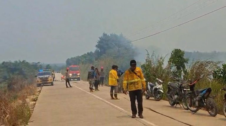 Siaga Kabut Asap Mulai Menyelimuti Berau, Karhutla Berkepanjangan Dalam Sepekan Terakhir
