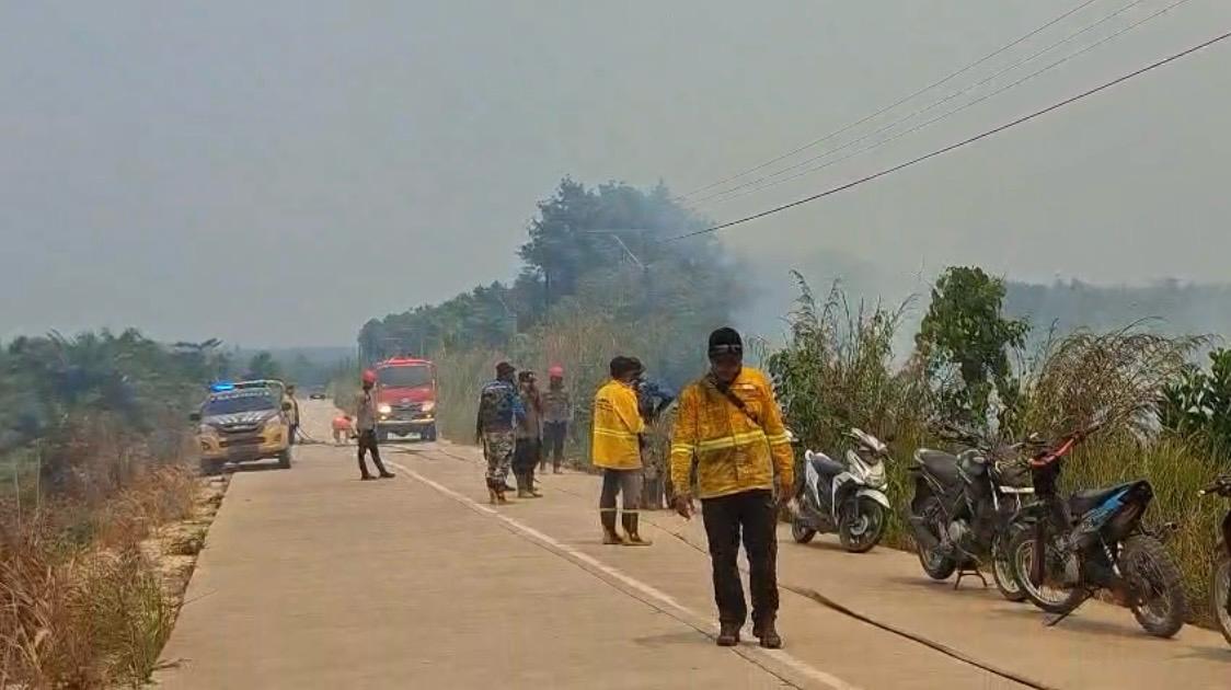 Siaga Kabut Asap Mulai Menyelimuti Berau, Karhutla Berkepanjangan Dalam Sepekan Terakhir