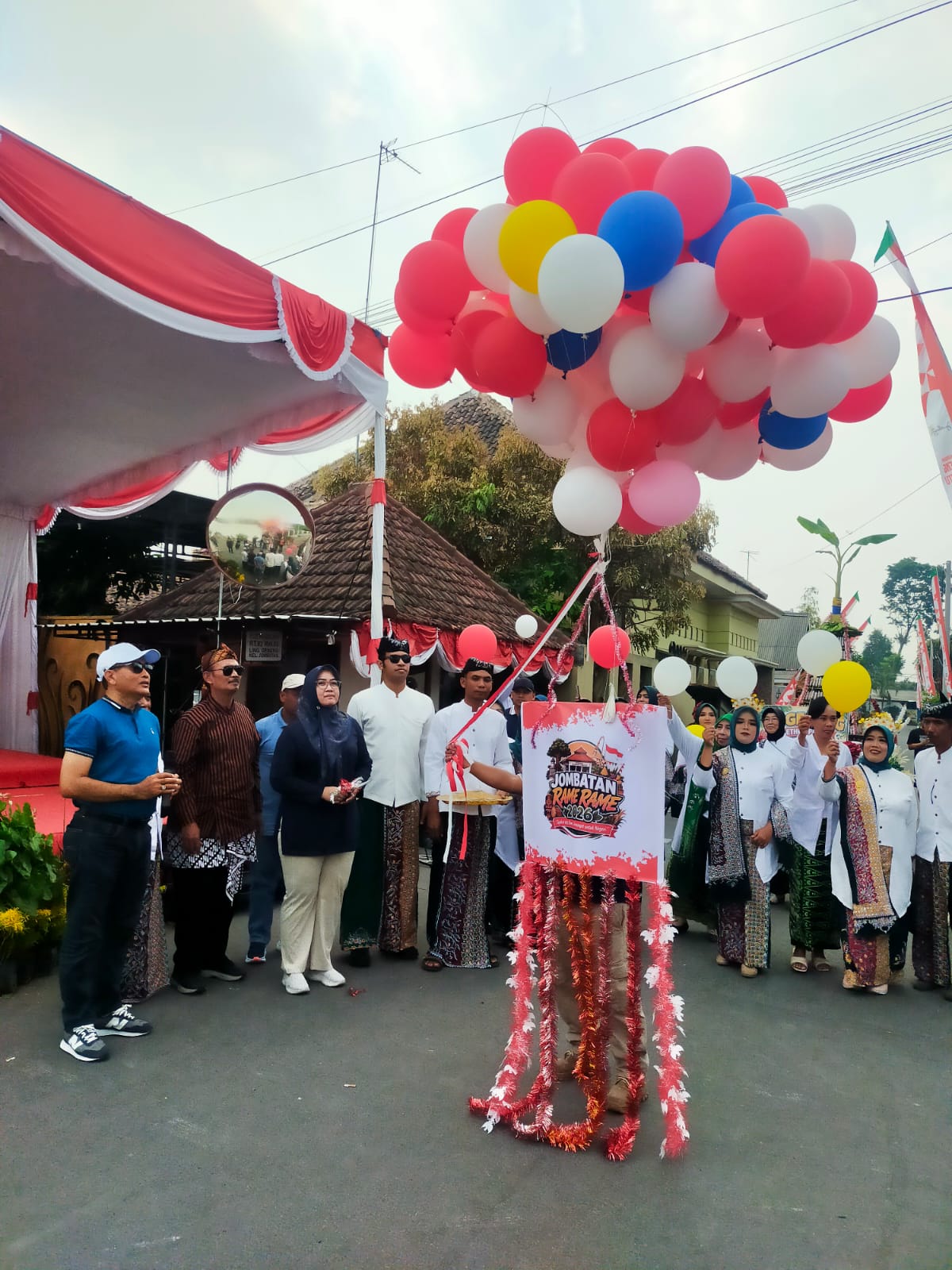 Jombatan Rame Rame. 2026, Semangat Kebersamaan Warnai Perayaan HUT Kemerdekaan RI yg ke 81.