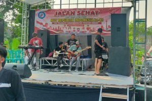 Semarak HUT RI ke-81, Ratusan Warga Ikuti Jalan Sehat di Dusun Ngrandu Desa Cangkringrandu