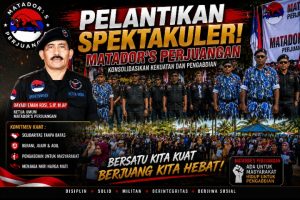 Pelantikan Spektakuler! 117 Kekuatan Baru Matador’s Perjuangan Resmi Dilantik di Pantai Maroneng
