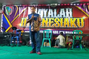 Semarak HUT RI ke 81, Ratusan Warga Ikuti Jalan sehat dan hiburan panggung gembira yang di dukung oleh grub band”JLS”, Jayalah Indonesiaku