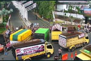 Aksi Demo Forum Gabungan Sopir Samarinda (FGSS): Sampaikan 8 Tuntutan Tegas kepada Dishub Kota