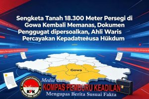 Sengketa Tanah 18.300 Meter Persegi di Gowa Kembali Memanas, Dokumen Penggugat dipersoalkan, Ahli Waris Percayakan Kepada Kuasa Hukum