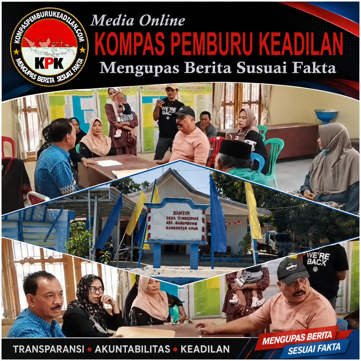 Batas Tanah Dipersoalkan, Pemdes Tinggimae Gelar Pertemuan, Klaim Gassing Berujung Kesepakatan Kekeluargaan
