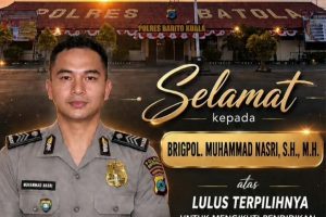 AKBP Susilawati, S.H., M.H. Kapolres Barito Kuala Mengucapkan Selamat Atas Keberhasilan Brigpol. Muhammad Nasri, SH., M.H.