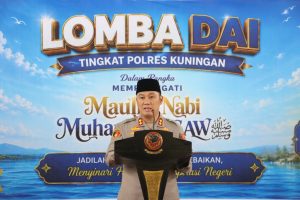 Lomba Dai Polres Kuningan Jadi Wadah Generasi Muda Tebarkan Kebaikan