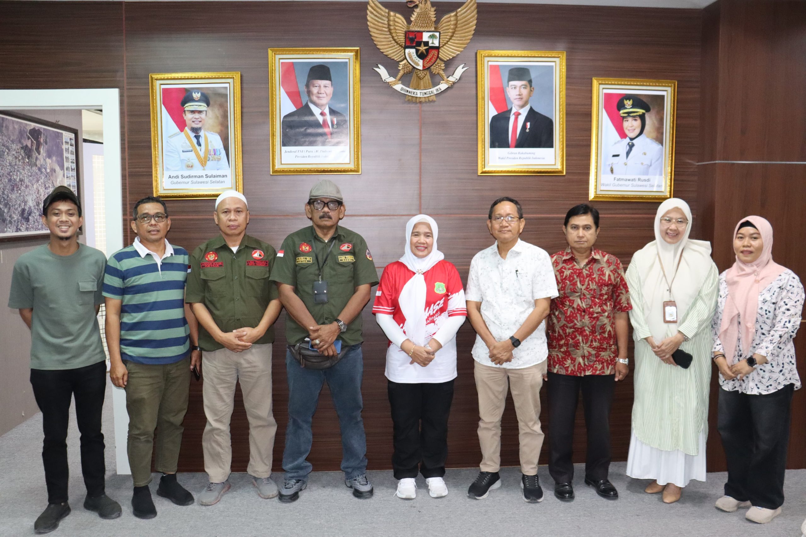 Korwil & Ketua DPC LSM Triga Nusantara Temui Wakil Bupati Sidrap, Bahas Temuan BPK Dan Maraknya Passobis