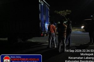 Belasan Kendaraan Diperiksa, Pomal dan Intel AL Tindak Dugaan Distribusi Rokok Ilegal di Bangkalan