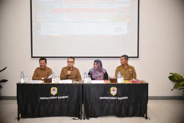 Integritas Pemerintah Kabupaten Melawi Tahun 2025 berada pada angka 70,08,”