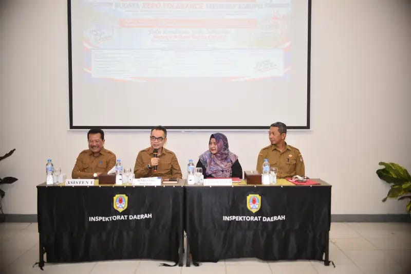 Integritas Pemerintah Kabupaten Melawi Tahun 2025 berada pada angka 70,08,”