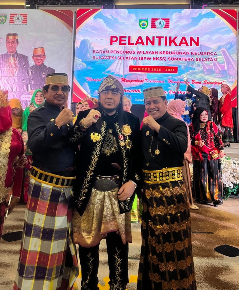 BPW KKSS Sumsel Resmi Dilantik, Sultan Iskandar Mahmud Badaruddin Sampaikan Pesan Kebersamaan