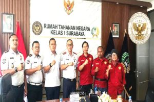 DPW KJNI Jatim Audiensi ke Rutan Kelas I Surabaya, Kaligis: Kemitraan Harus Dibangun dengan Komunikasi dan Profesionalisme