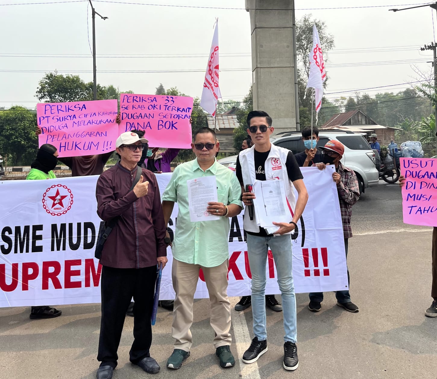 HAMASS Laporkan Dugaan Penyelewengan Dana BOK OKI ke Kejati Sumsel, Desak Pemeriksaan Pejabat Dinkes dan 33 Kepala Puskesmas