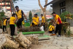 Turun tangan Langsung! Kapolres Tana Toraja AKBP Arwansa Pimpin Jumat Bersih di Pasar Seni Makale