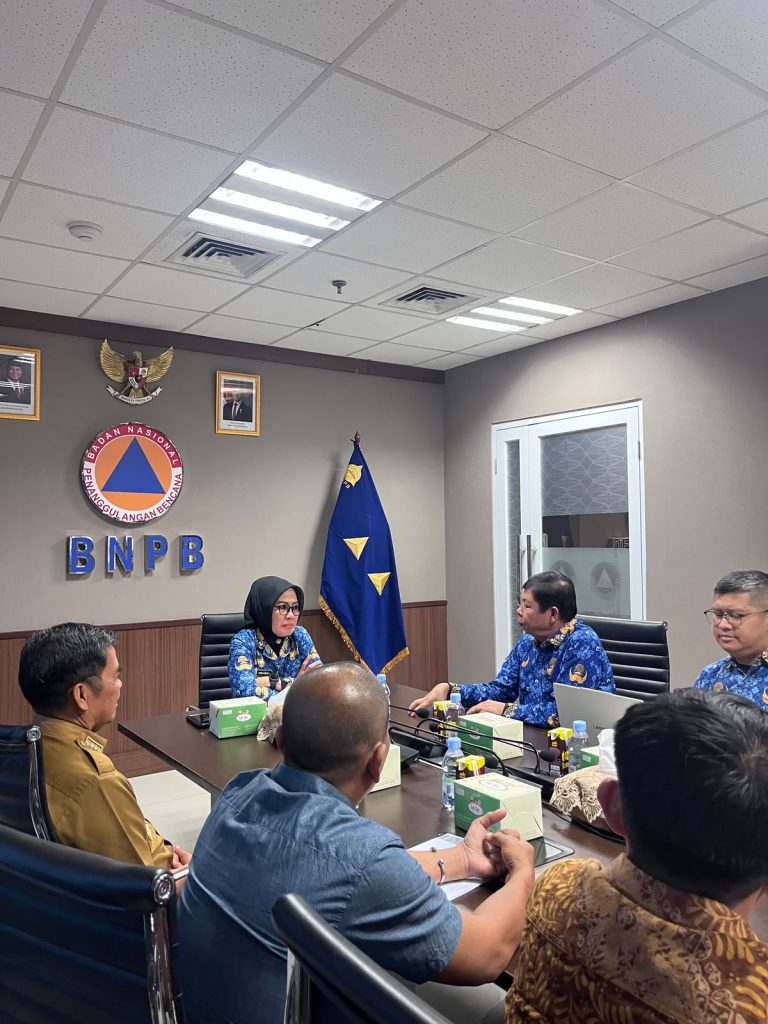 Gerak Cepat Atasi El Nino dan Karhutla, Bupati Tana Toraja Audiensi di BNPB Pusat