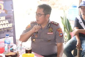Dekat dengan Masyarakat, Kapolres HSU Tampung Aspirasi Warga Kota Raja Lewat Program Polisi Bersama Masyarakataa